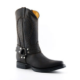 Grinders - Galveston Brown Leather Cowboy / Western  Style Boots